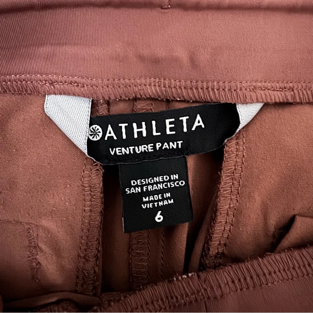 Athleta Venture Pant Size 6 in Hearth Rose - Picture 9 of 12